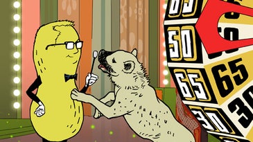 This Week In The Future: Mr. Peanut Trains Hyenas To Win Gameshows
