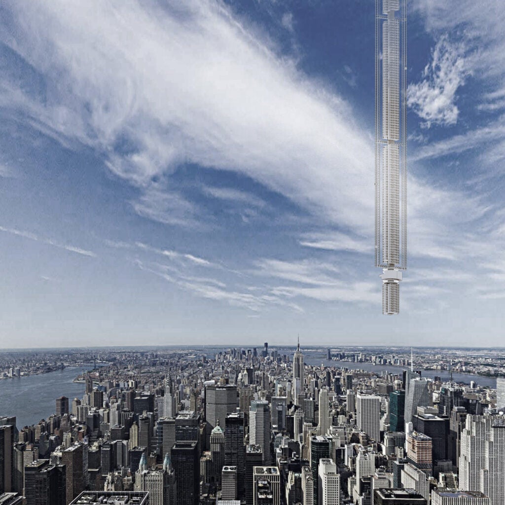 Analemma over Manhattan