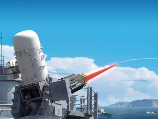 Video: Raytheon’s Ship-Mounted Laser Weapon Incinerates a UAV in Flight