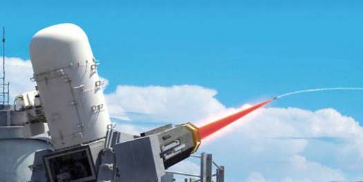 Video: Raytheon’s Ship-Mounted Laser Weapon Incinerates a UAV in Flight
