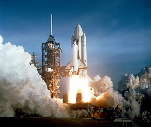 April 12, 1981, the Space Shuttle Program lifts off. It will wind down this year.