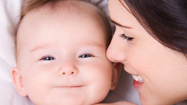 Mom Lights Up When Her Baby Smiles