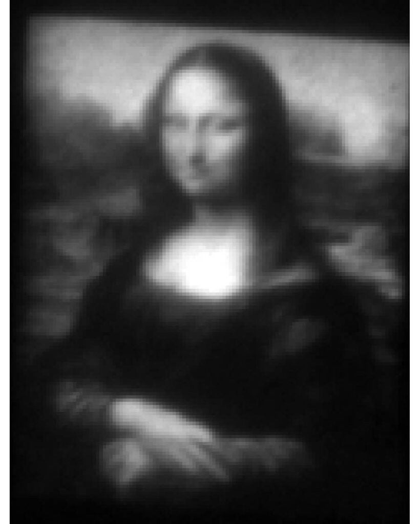 This Mona Lisa Replica Is Thinner Than A Human Hair