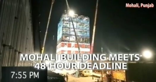 Watch A 10-Story Building Go Up In Two Days