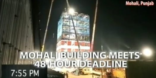 Watch A 10-Story Building Go Up In Two Days