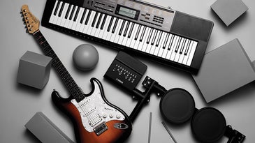 Musical instruments and apps that teach you how to play