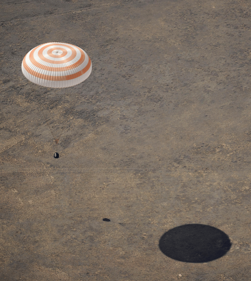 Soyuz Expedition 18 Lands