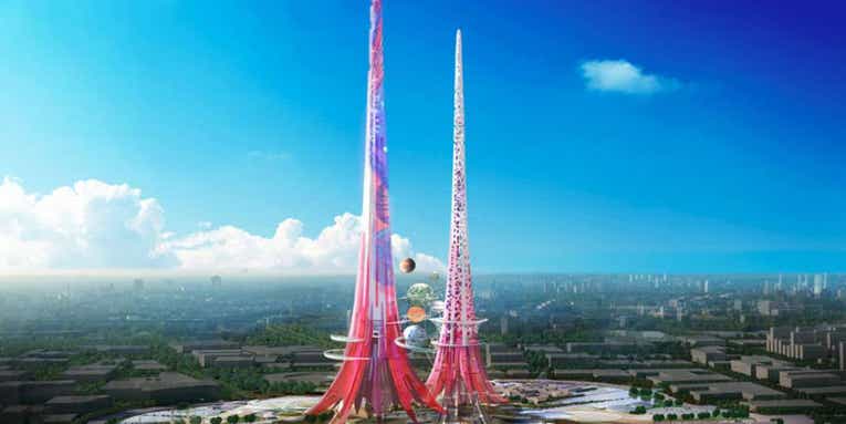 Plans Unveiled for World’s Tallest, Pinkest Towers