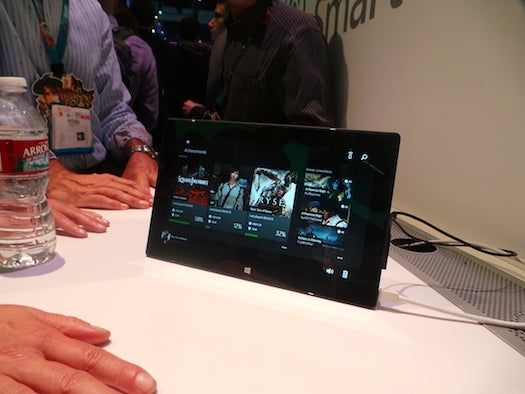 As part of its <a href="https://www.popsci.com/gadgets/article/2013-06/heres-what-we-learned-about-xbox-one-e3/">E3 press conference</a>, Microsoft showed off how its Xbox SmartGlass tech would work with its Xbox One console. Released in October for compatibility with the Xbox 360, SmartGlass syncs mobile devices (smartphones or tablets running iOS, Windows, or Android) with an Xbox system, giving gamers a second screen for displaying stats, in-game progress, what's happening with friends, and more. It's similar to how the Wii U added a screen right into the controller, for displaying information that wouldn't fit on a TV screen, but SmartGlass is an optional feature--and dependent on you having an iOS or Windows device handy. Some gamers might not want to plug in for that, but it should be worth another look when the Xbox One comes out this holiday season.
