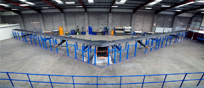 A look at Facebook's new internet-beaming aircraft, Aquila.