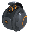 Use any Web browser to steer the Spyball Wi-Fi robot and its built-in video camera from afar. It cuts sharp turns by spinning its two powered wheels at different speeds. A smaller wheel flips out of the back to provide stability. <strong>Price not set</strong>