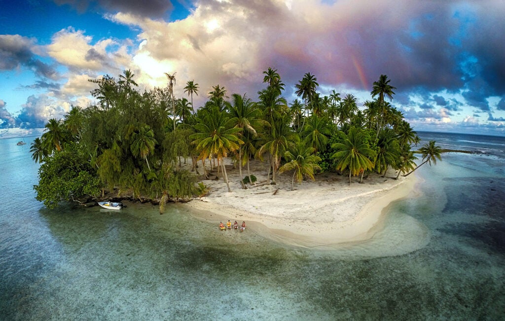 Lost island, Tahaa, French Polynesia