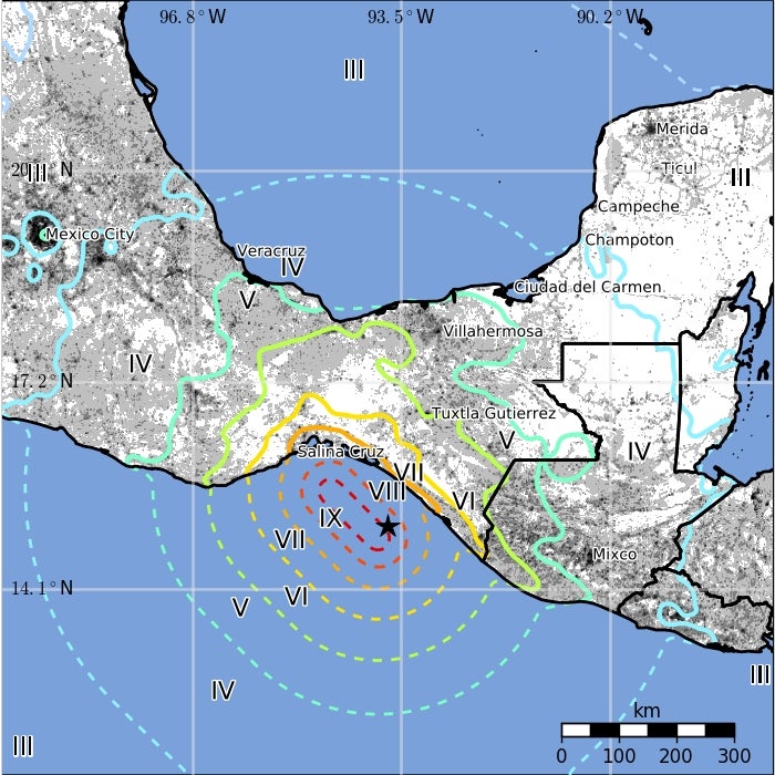 8.1 magnitude earthquake is one of the strongest to ever hit Mexico