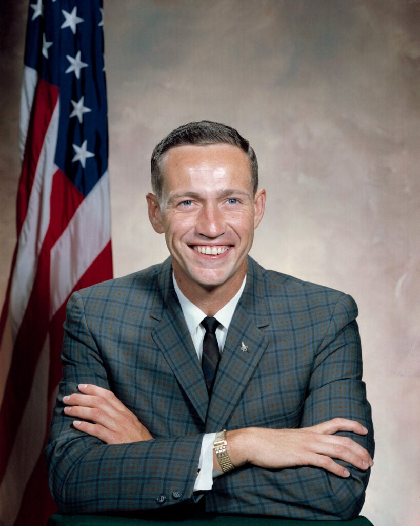 Eisele's 1964 astronaut portrait.