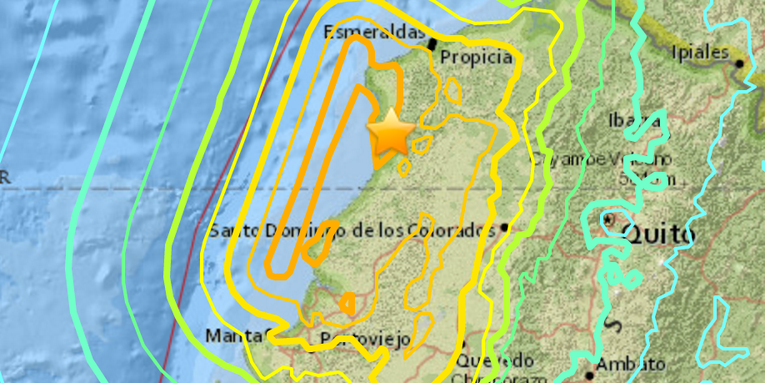 Deadly Magnitude 7.8 Earthquake Strikes Ecuador