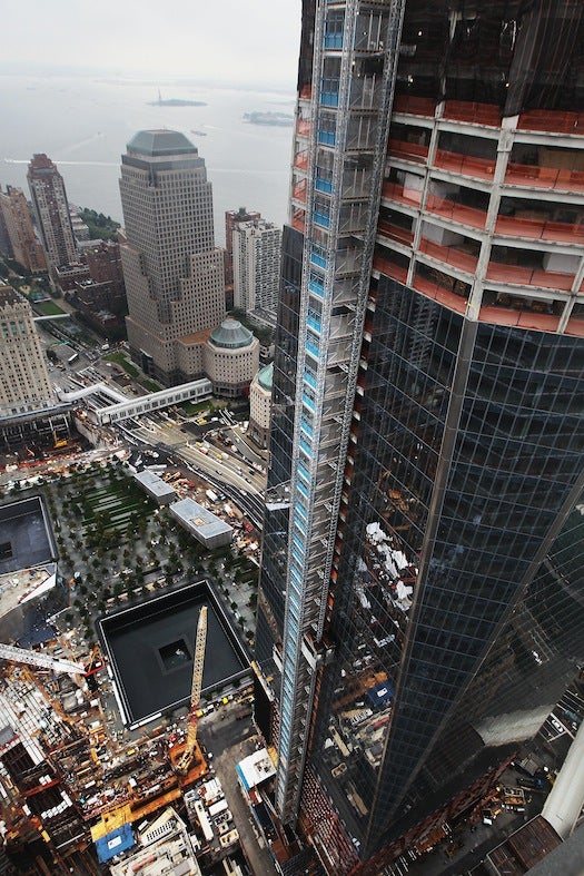 Upon completion, One World Trade Center will be New York's tallest skyscraper, topping out at a symbolic 1,776 feet, with 3 million square feet of office space.