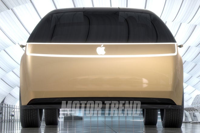 Motor Trend's speculative concept of the Apple Car