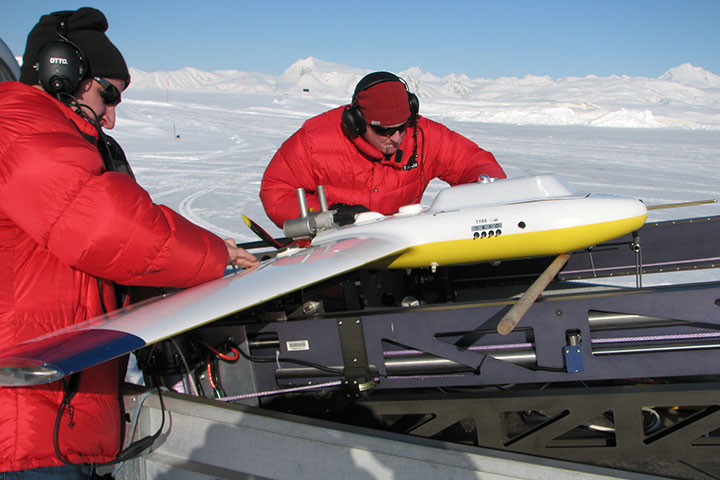 Drones Fly Over Melting Arctic Ice For Science