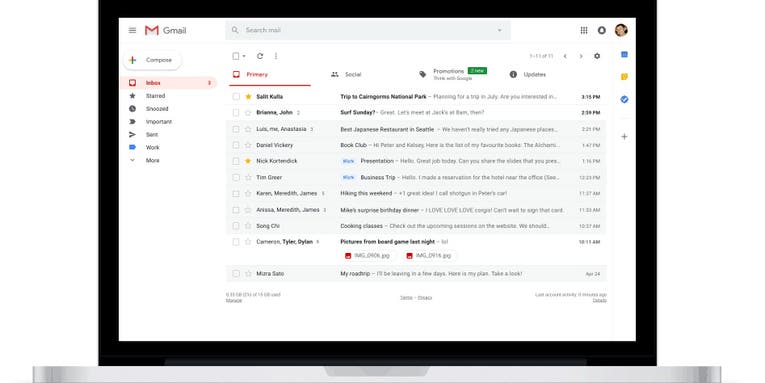 Here’s what to expect when you try out the new Gmail