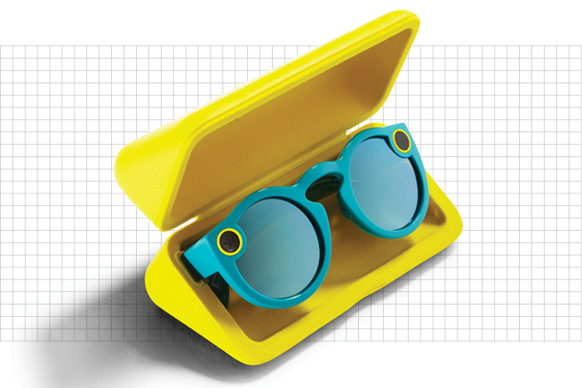 Snap spectacles