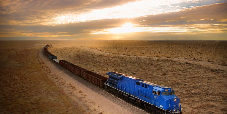 Blue Train Dramatically Cuts Down On Pollution
