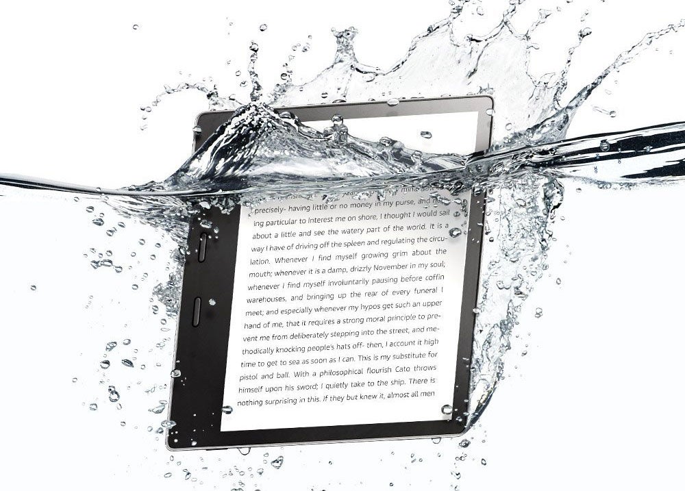 Kindle Oasis waterproof
