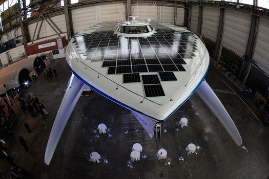 Largest-Ever Solar-Powered Boat