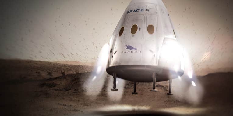 SpaceX is changing up its plans for landing a spaceship on Mars