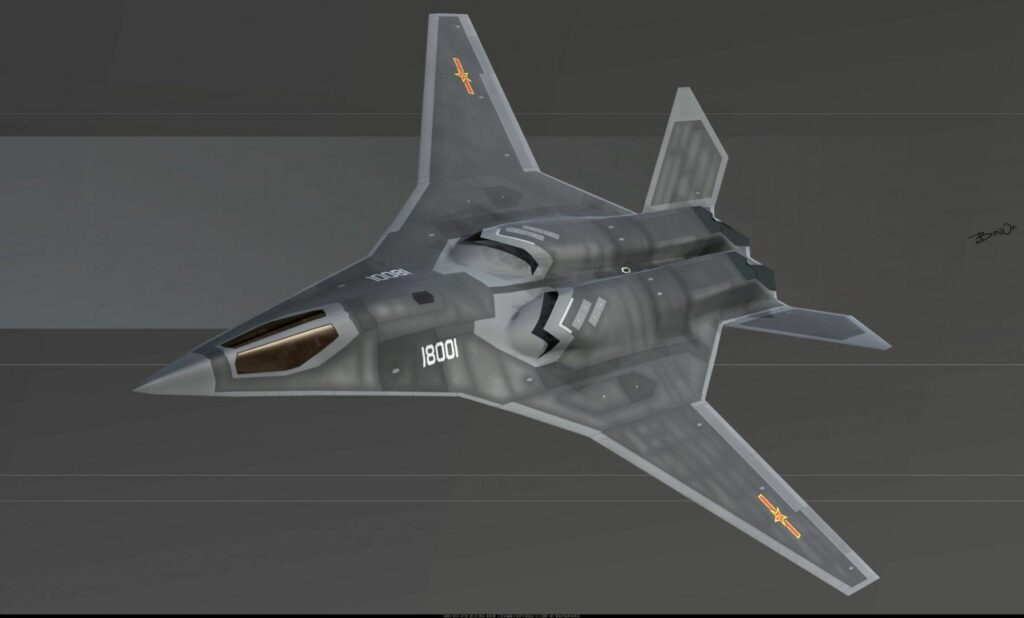 JH-XX China Fighter Bomber Stealth