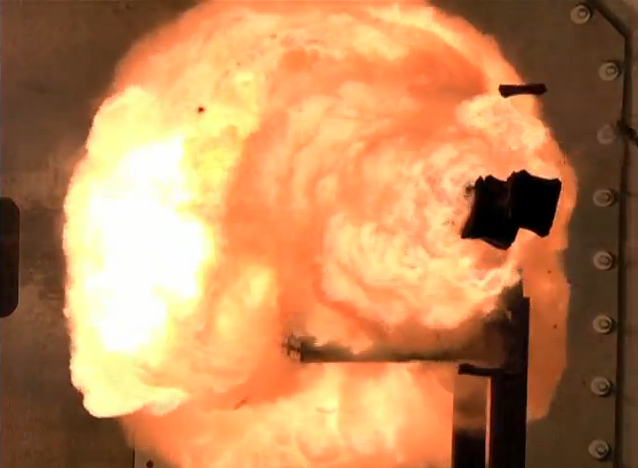 Video: Flamethrowing Navy Railgun Blasts Terrifying Projectiles Through Superheated Air