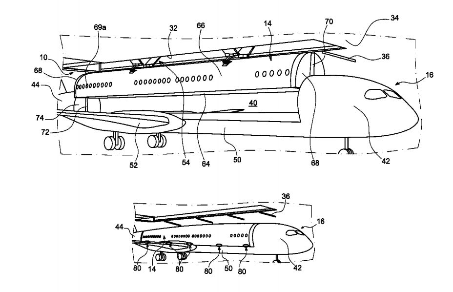 Detail, Airbus Patent For Airplane Compartments