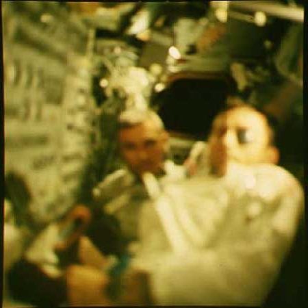 Cernan and Stafford during Apollo 10’s mission
