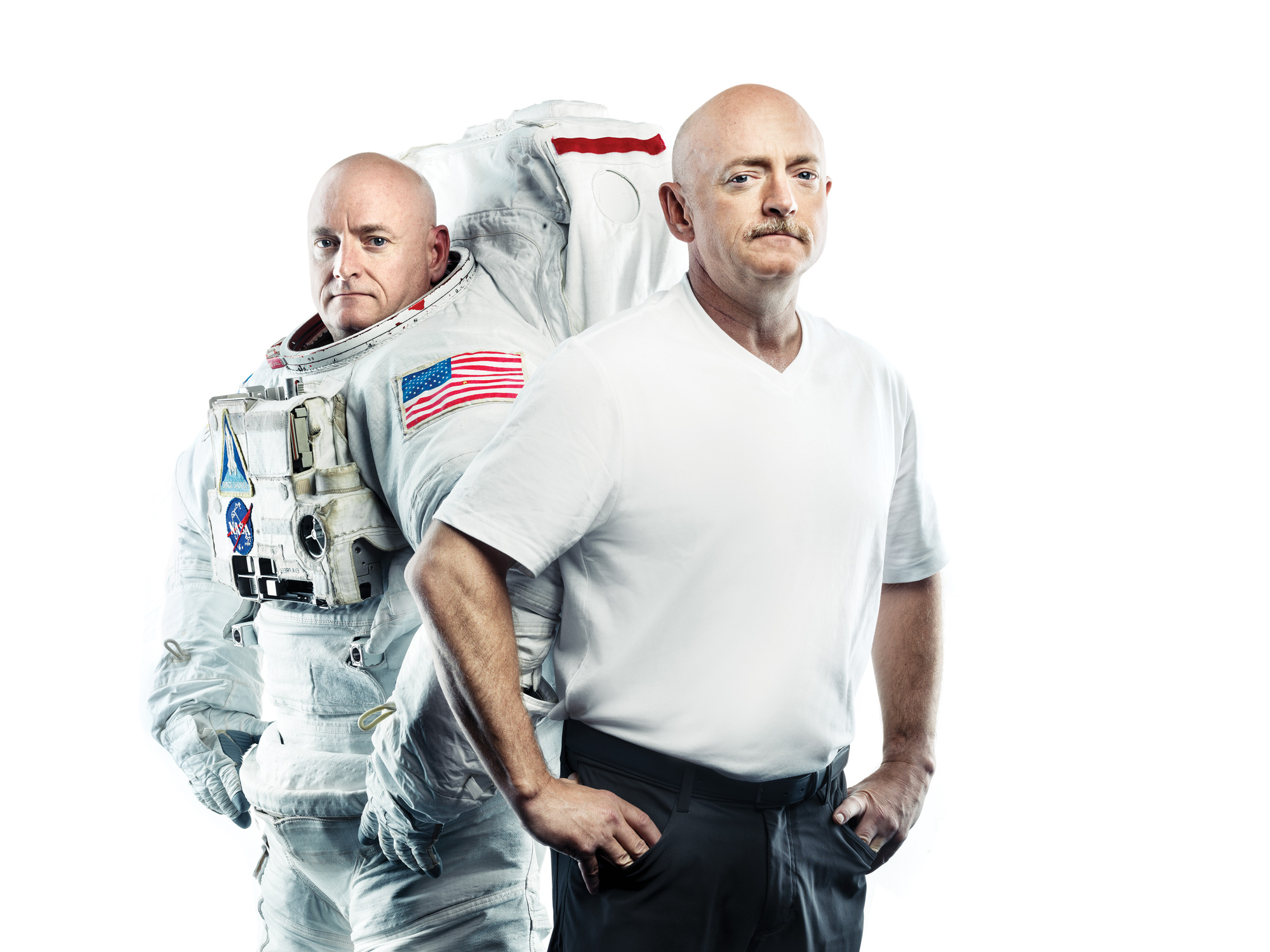 Mark and Scott Kelly are the subjects of the first twin study about space exploration.