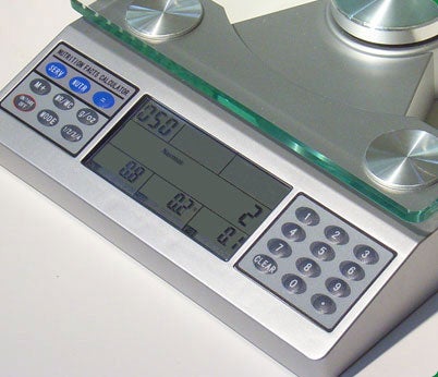 With hundreds of foods programmed into it, this scale reveals nutritional content instantly. By calculating exact values for 12 nutrients including calories, protein and saturated fats, it can immediately help you gauge whether that stale half-doughnut is worth it.--A.S.<br />
<strong>EatSmart Nutrition Scale</strong> $75; <a href="http://eatsmartproducts.com">eatsmartproducts.com</a>