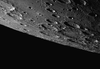 This dramatic view of Mercury was captured by the NAC as the <em>Messenger</em> spacecraft approached the planet for the mission's third flyby. The image shown here includes a large area of Mercury's surface in the southern hemisphere that had not been imaged at high-resolution prior to the third Mercury flyby, and thus this image provides important coverage for a new global Mercury map.