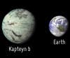 At 13 light-years away, Kapteyn b is the closest exoplanet we know of that orbits its star in the habitable zone. It is twice as old as Earth, which makes alien hunters hope that <a href="http://phl.upr.edu/press-releases/kapteyn">complex life</a> could have had time to evolve there. <strong>Mass:</strong> 4.8 Earth masses <strong>Year:</strong> 48 days <strong>Composition:</strong> Possibly rocky