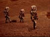 astronauts on mars
