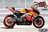American Honda competition racer and street bike