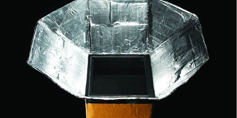 How to build a DIY solar oven