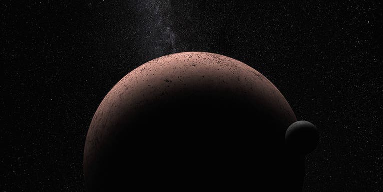 Hubble Spies A Moon Orbiting A Distant Dwarf Planet