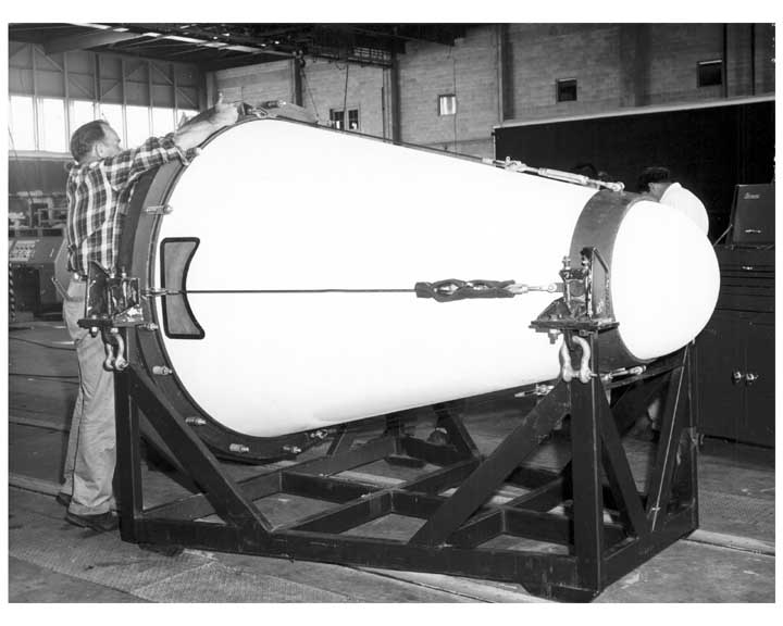 Eisenhower’s Meeting with a Missile Nose Cone