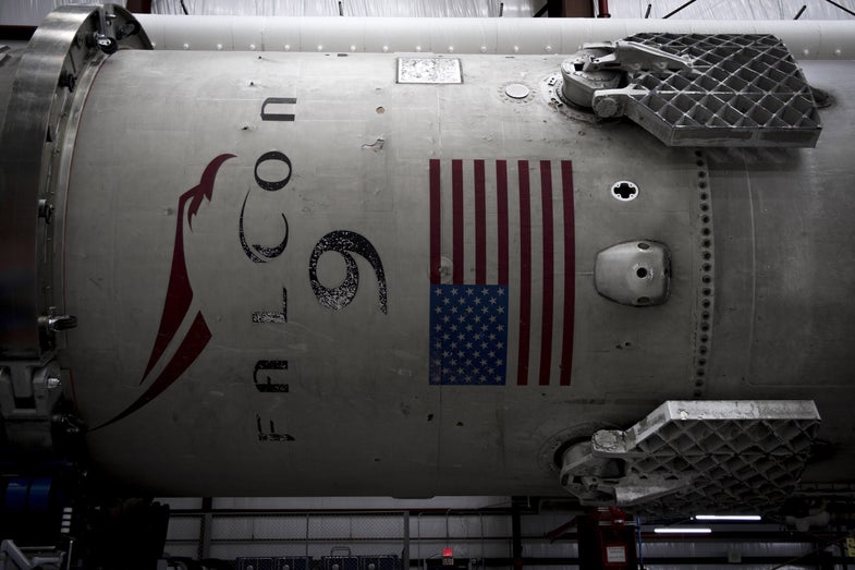 Recovered SpaceX Rocket Booster Is ‘In Great Shape’