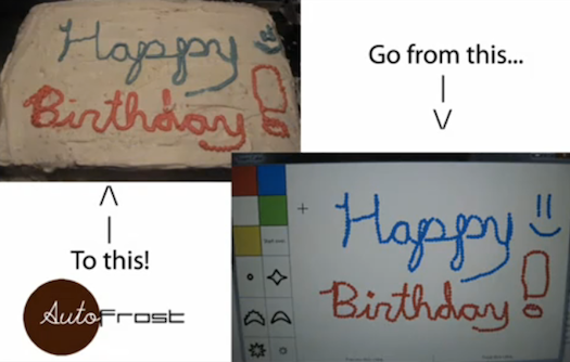 Video: Student-Built CakeBot Recreates MS-Paint-Like Drawings in Frosting