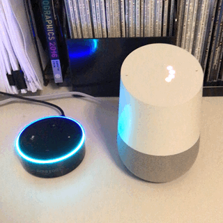 Google Home versus Amazon Echo