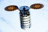 Cygnus about to dock with ISS