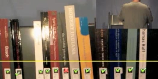 Video: Augmented Reality App For Librarians Instantly Shows Which Books Are Misfiled