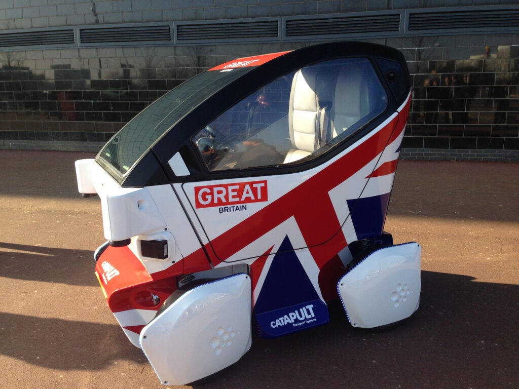 Britain's First Driverless Car