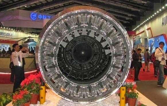 China WS-10 Turbofan Engine