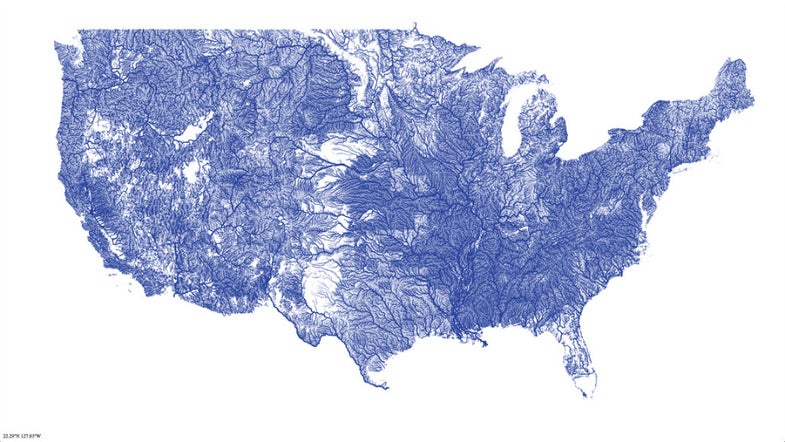 All Of America’s Waterways On One Map [Infographic]