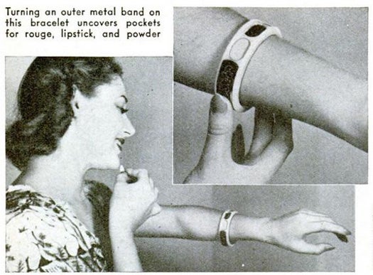 Makeup Kit in a Bracelet, December 1938